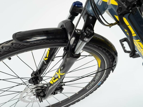Elektrobicykel Crussis e-Gordo 7.7-M Blue/Yellow/Gray 2022
