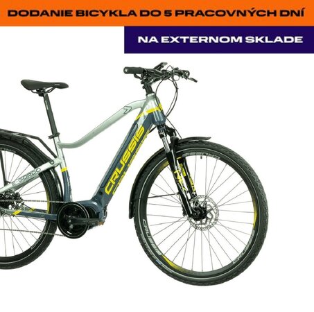 Elektrobicykel Crussis e-Gordo 7.7 S Blue/Yellow/Gray E 2022