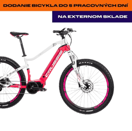 Elektrobicykel Crussis e-Guera 7.7 S Pink/White E 2022