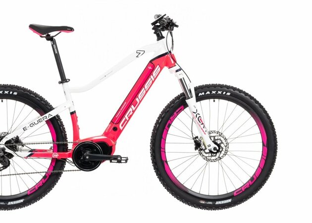 Testovaný Elektrobicykel Crussis e-Guera 7.7 S Pink/White 2022