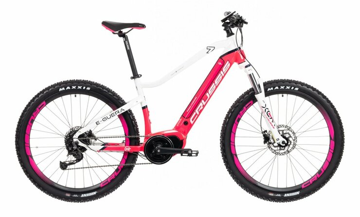 Testovaný Elektrobicykel Crussis e-Guera 7.7 S Pink/White 2022