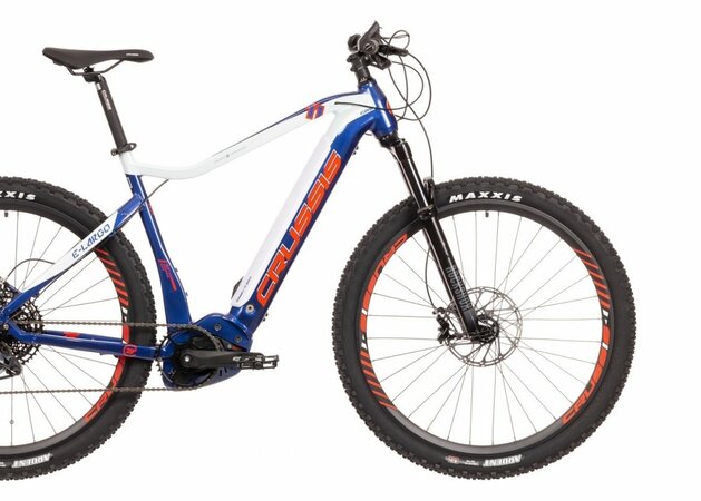 Testovaný Elektrobicykel Crussis e-Largo 11.7 Blue/Red/White 2022