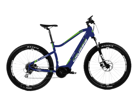 Elektrobicykel Crussis e-Largo 5.7 Blue/Green E 2022