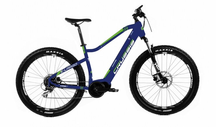 Testovaný Elektrobicykel Crussis e-Largo 5.7 Blue/Green 2022