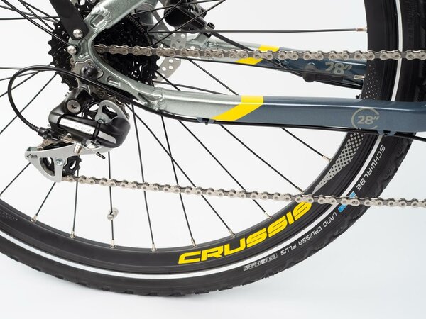 Elektrobicykel Crussis E-Largo 7.7 2022 Yellow/Blue/Gray