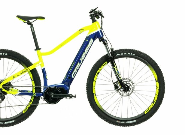 Testovaný Elektrobicykel Crussis E-Largo 7.7 S 2022 Yellow/Blue 2022