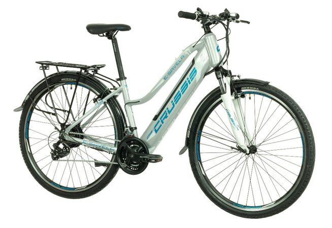 Elektrobicykel Crussis e-Savela 1.7 White/Blue E 2022
