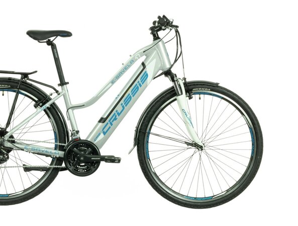 Elektrobicykel Crussis e-Savela 1.7 S White/Blue 2022