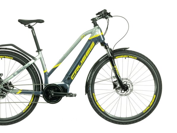 Elektrobicykel Crussis e-Savela 7.7 S Yellow/Blue 2022