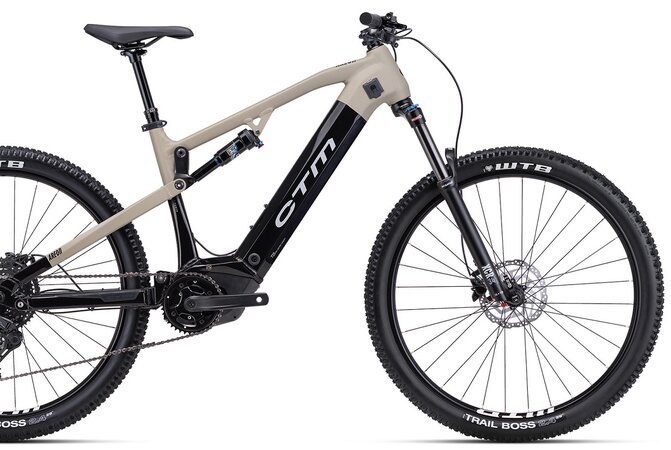 Elektrobicykel CTM Areon Matná Béžová / Lesklá Čierna 2024 Elektrobicykel CTM Areon Matná Béžová / Lesklá Čierna 2024