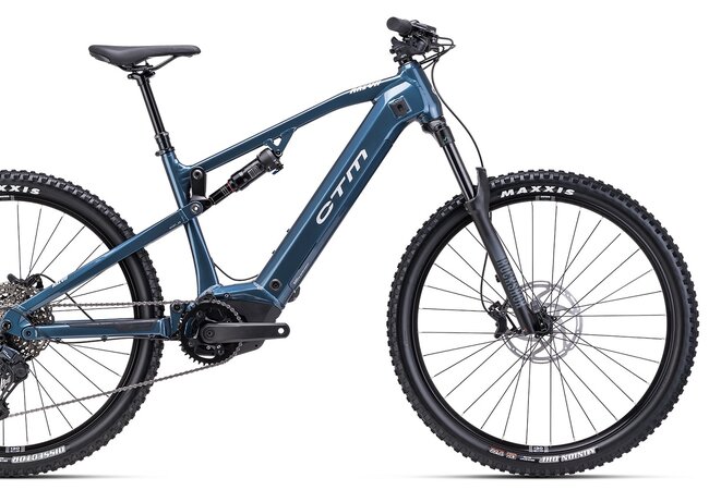 Elektrobicykel CTM Areon GX Xpert Hlbokomodrá Perleť / Strieborná 2025