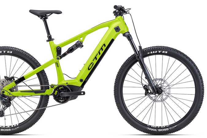 Elektrobicykel CTM Areon Xpert Matná Limetková Perleť 2024