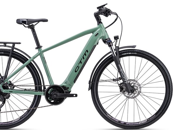 Elektrobicykel CTM Metric C Tmavá Šalviová 2023