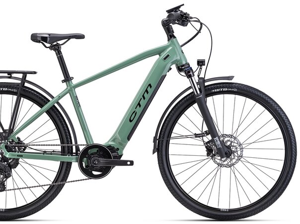 Elektrobicykel CTM Metric C Tmavá Šalviová 2024