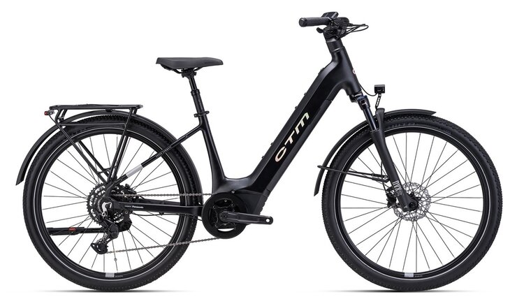 Elektrobicykel CTM Metric GX 2.0 Matná Čierna 2026