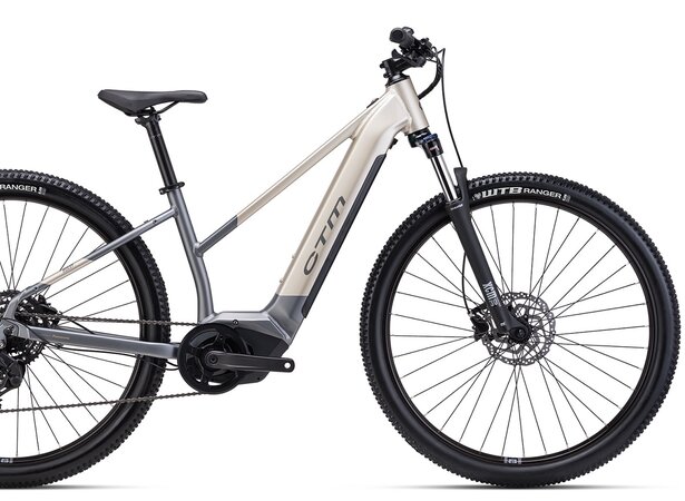 Elektrobicykel CTM Roxxy GX Lesklá Sivá / Matná Zlatosivá 2025