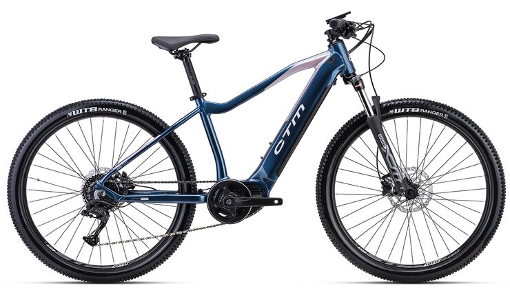 Elektrobicykel CTM Ruby Galaktická Modrá / Staroružová 2023