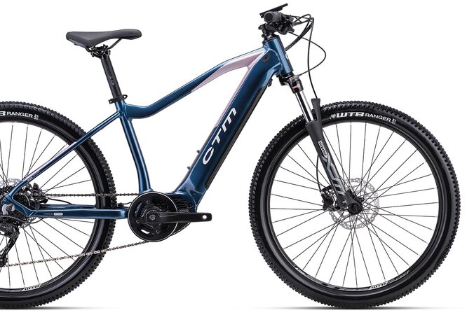 Elektrobicykel CTM Ruby Galaktická Modrá / Staroružová 2023