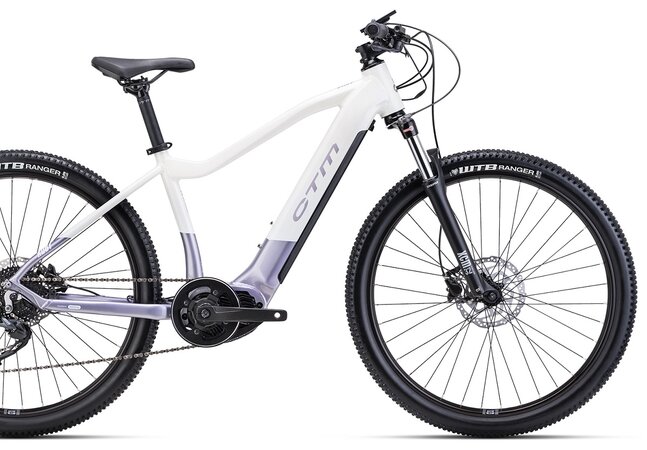 Elektrobicykel CTM Ruby Biela Perleť / Svetlofialová Perleť 2024