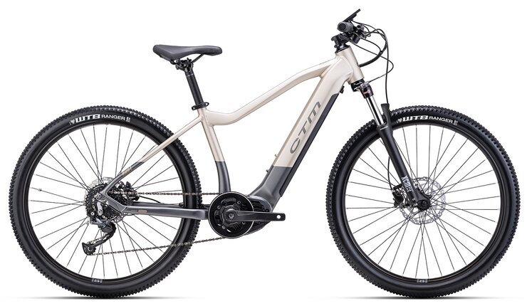 Elektrobicykel CTM Ruby Matná Šedá / Strieborná Béžová 2024
