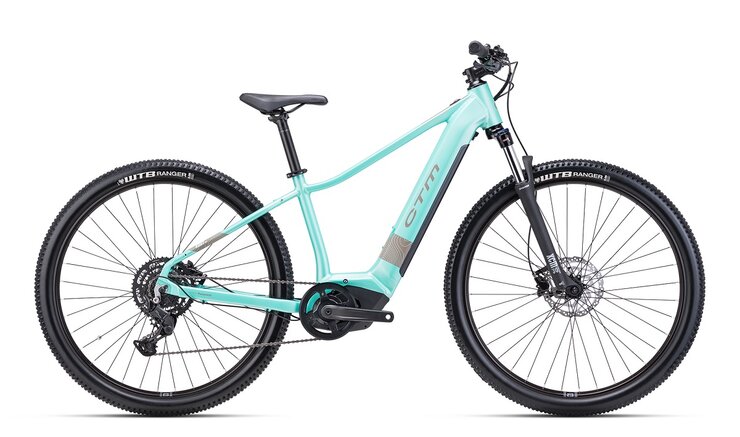 Elektrobicykel CTM Ruby GX Matná Svetlotyrkysová Perleť / Sivá 2025