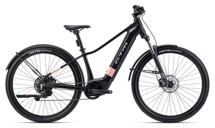 Elektrobicykel CTM Ruby GX Allroad Matná Čierna 2026