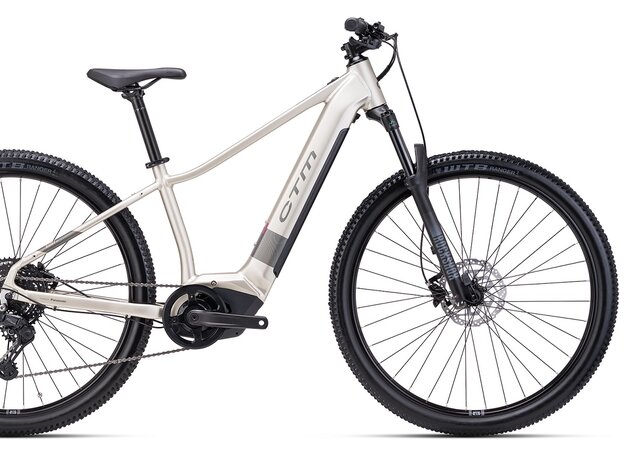 Elektrobicykel CTM Ruby GX PRO Matná Zlatosivá / Šedá 2025