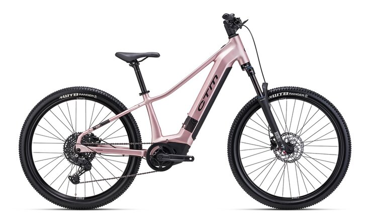 Elektrobicykel CTM Ruby GX Pro 27,5 Matná Staroružová 2026