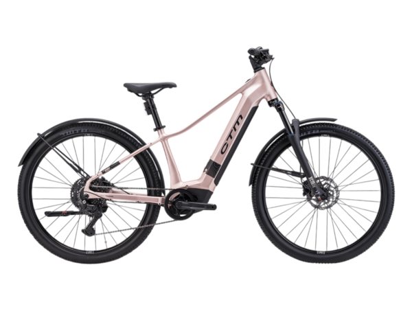 Elektrobicykel CTM Ruby GX Pro 27,5 Allroad Matná Staroružová 2026