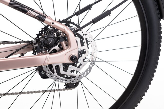 Elektrobicykel CTM Ruby GX Pro 27,5 Allroad Matná Staroružová 2026