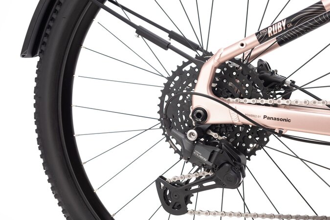 Elektrobicykel CTM Ruby GX Pro 27,5 Allroad Matná Staroružová 2026