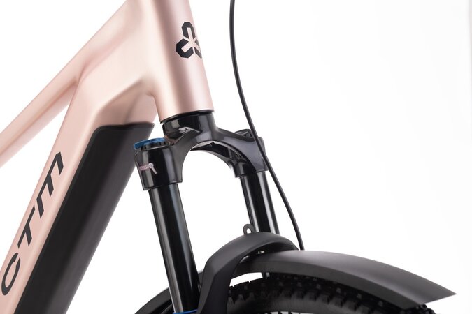 Elektrobicykel CTM Ruby GX Pro 27,5 Allroad Matná Staroružová 2026