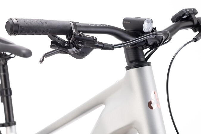 Elektrobicykel CTM Ruby GX Pro 27,5 Allroad Matná Strieborná/Leská Medená 2026