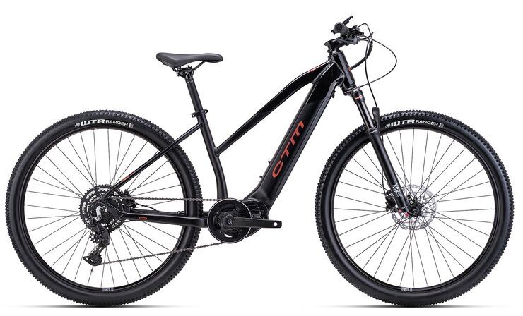 Elektrobicykel CTM Ruby X PRO Matná Čierna / Lesklá Čierna 2024