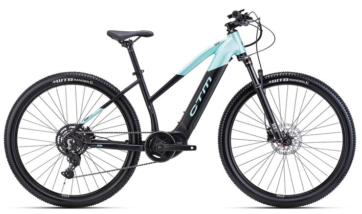 Elektrobicykel CTM Ruby X PRO Matná Čierna / Tyrkysová Perleť 2024