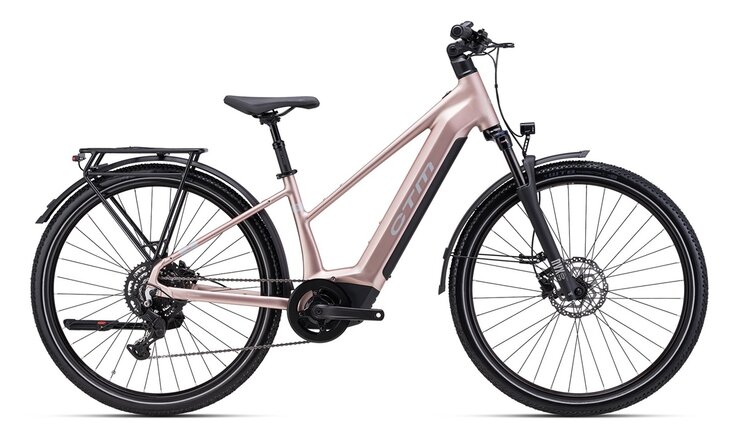 Elektrobicykel CTM Senze GX Lady Matná Staroružová 2026