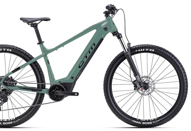Elektrobicykel CTM Wire Matná Sivozelená 2024
