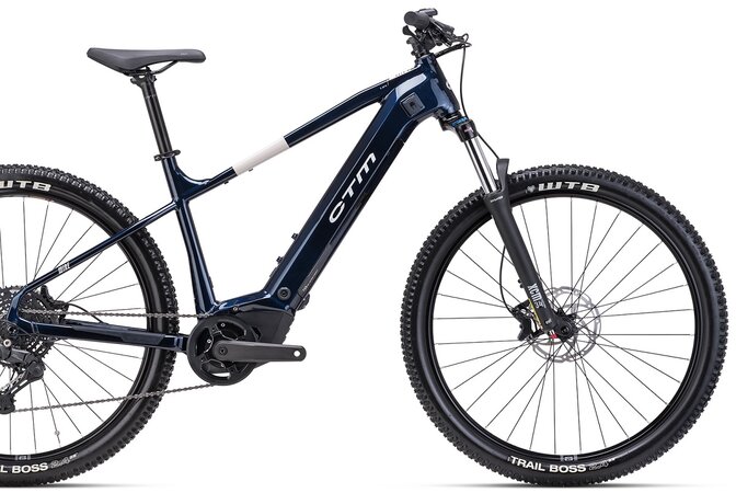 Elektrobicykel CTM Wire GX Tmavomodrá Perleť / Strieborná 2025