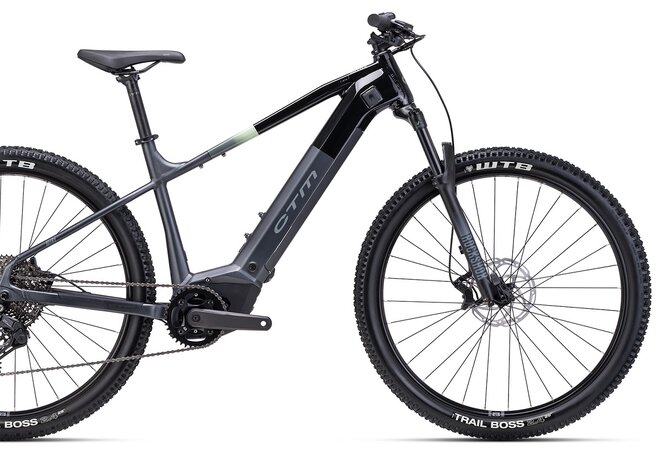 Elektrobicykel CTM Wire GX Xpert Matná Kovová Čierna / Lesklá Čierna 2025