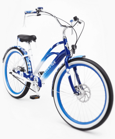 Elektrobicykel Electra Shibori Cruiser Go! Indigo Fade 2025 Elektrobicykel Electra Shibori Cruiser Go! Indigo Fade 2025