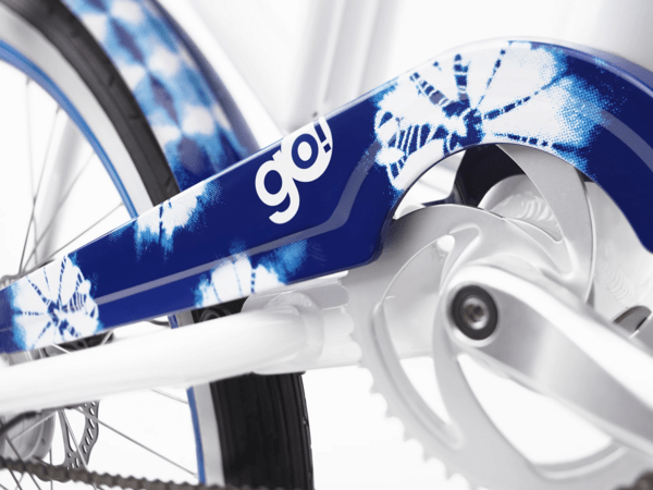 Elektrobicykel Electra Shibori Cruiser Go! Indigo Fade 2025 Elektrobicykel Electra Shibori Cruiser Go! Indigo Fade 2025