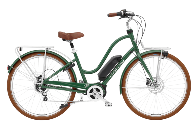 Elektrobicykel Electra Townie Commute Go! 5i Step-Thru Racing Green 2025 Elektrobicykel Electra Townie Commute Go! 5i Step-Thru Racing Green 2025