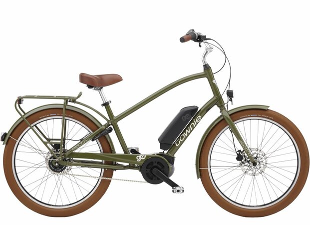 Elektrobicykel Electra Townie Go! 5i Step-Over Olive 2025