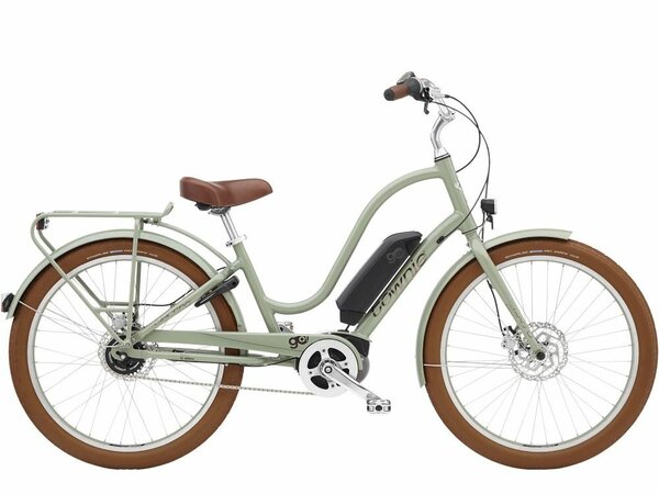 Elektrobicykel Electra Townie Go! 5i Step-Thru Green Tea 2025