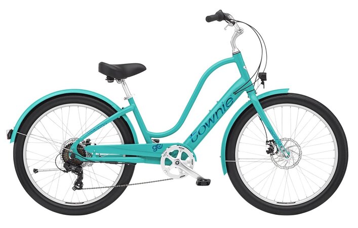 Elektrobicykel Electra Townie Go! 7D EQ Step-Thru Tahiti Blue E 2024