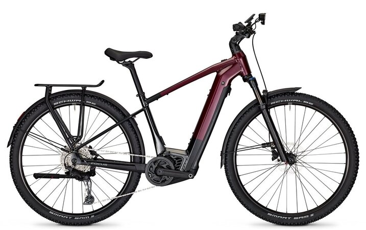 Elektrobicykel Focus Aventura² 6.8 Mahagonyred Glossy/Magicblack Glossy 2025