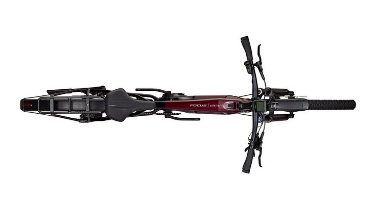 Elektrobicykel Focus Aventura² 6.8 Mahagonyred Glossy/Magicblack Glossy 2025