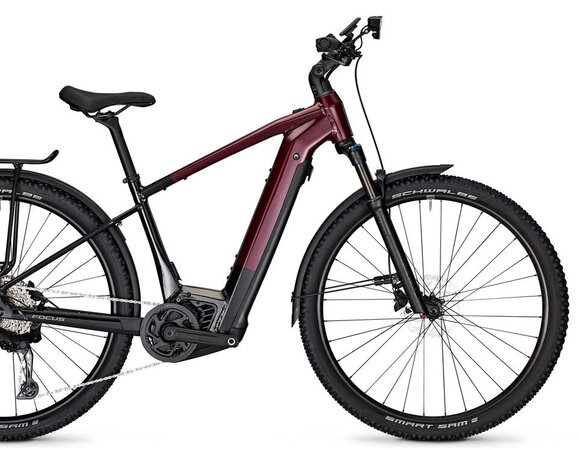 Elektrobicykel Focus Aventura² 6.8 Mahagonyred Glossy/Magicblack Glossy 2025