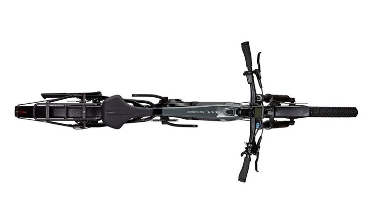 Elektrobicykel Focus Aventura² 6.8 Slategrey Glossy/Magicblack Glossy 2025