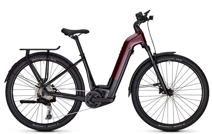 Elektrobicykel Focus Aventura² 6.8 W Mahagonyred Glossy/Magicblack Glossy 2025